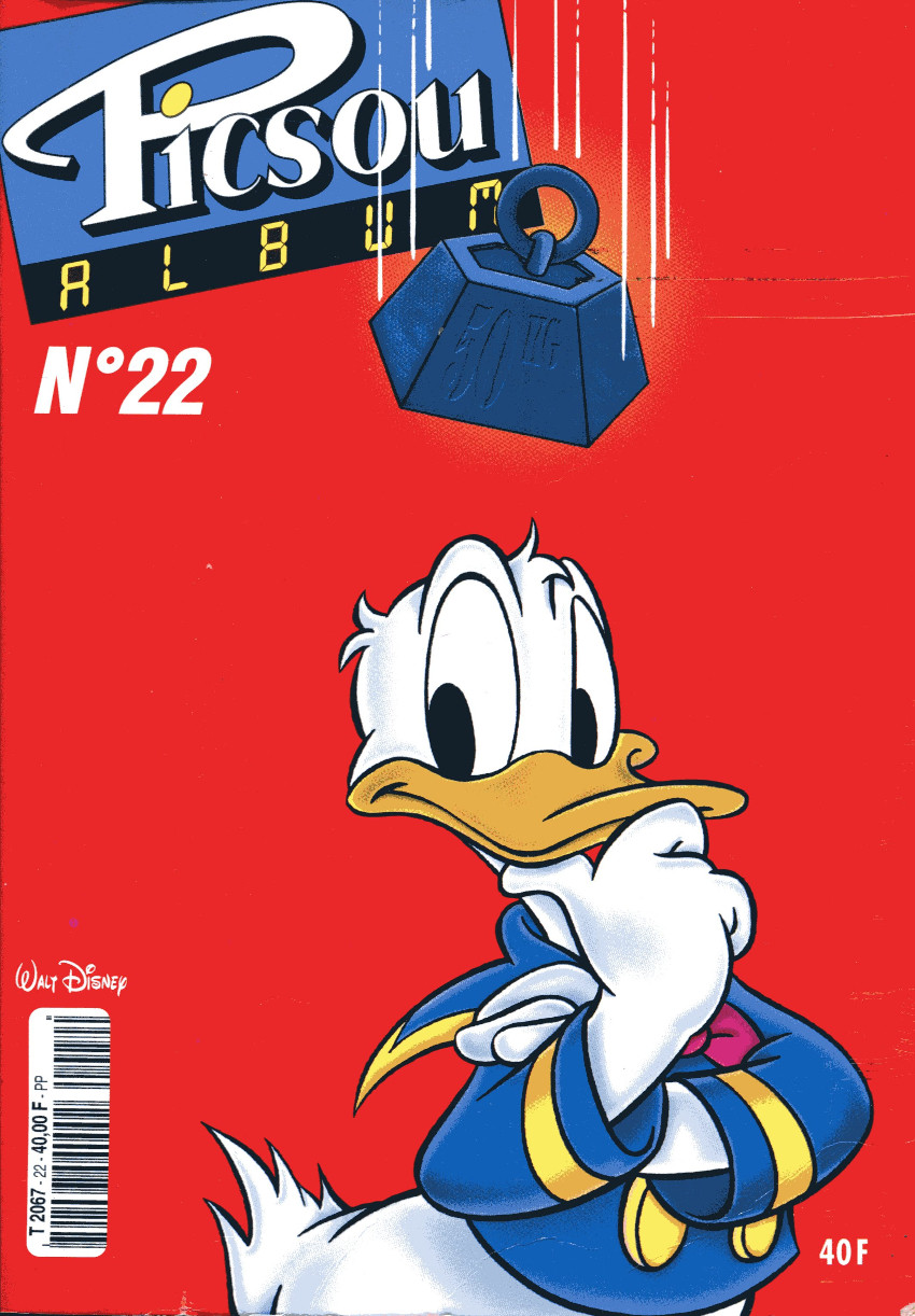 Couverture de l'album Picsou Magazine Album N° 22