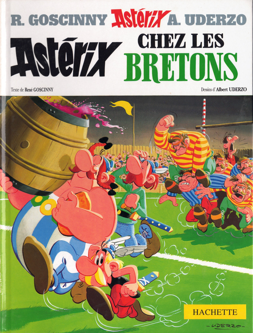 Couverture de l'album Astérix Tome 8 Astérix chez les Bretons