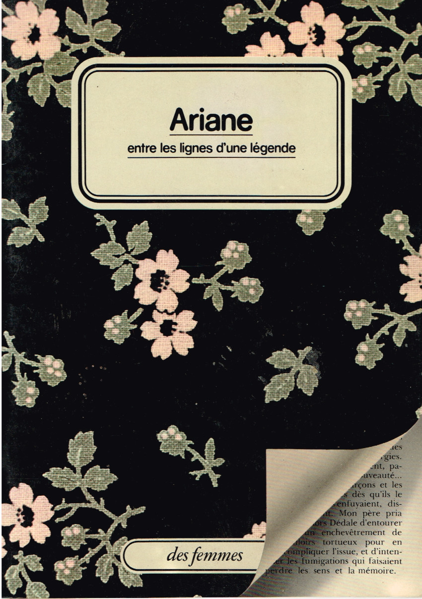 Couverture de l'album Ariane entre les lignes d'une légende