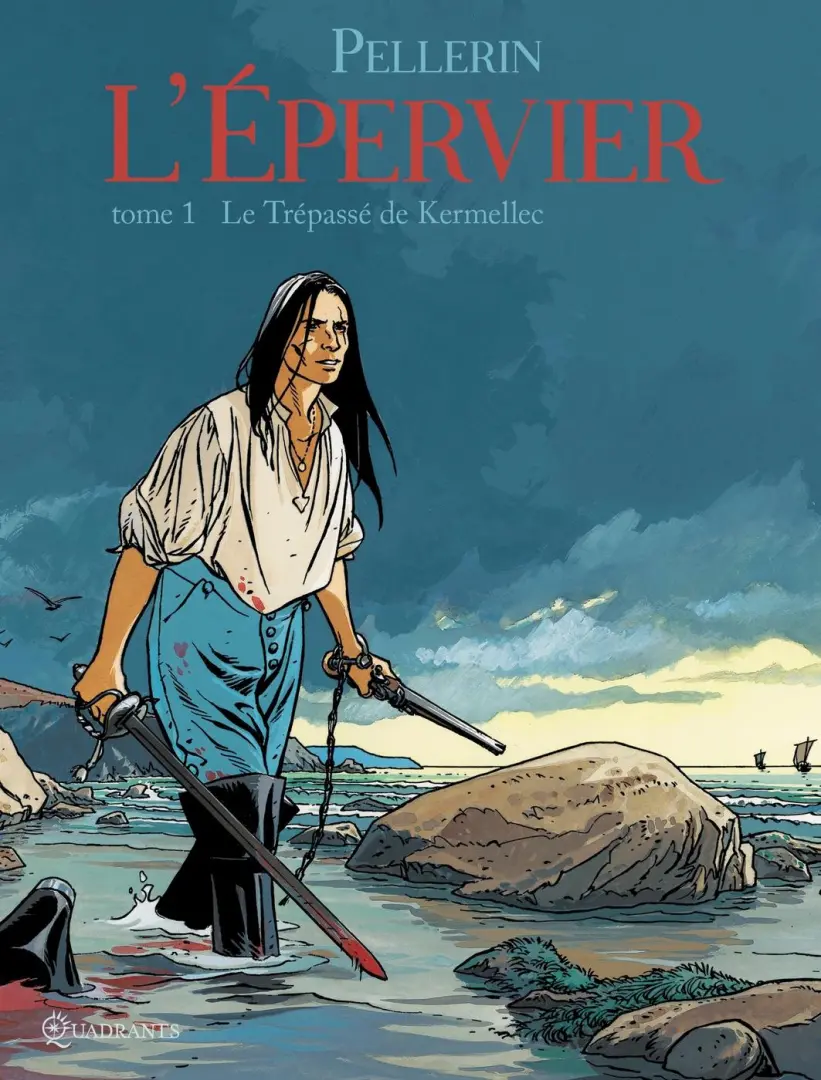 Couverture de l'album L'Épervier Tome 1 Le Trépassé de Kermellec