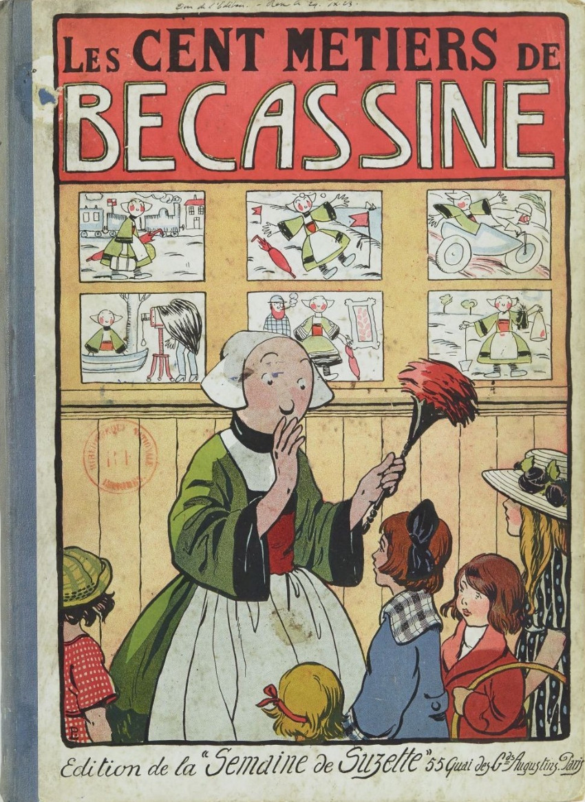 Couverture de l'album Bécassine Tome 7 Les cent métiers de Bécassine