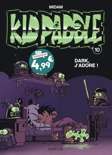 Couverture de l'album Kid Paddle Tome 10 Dark, j'adore !