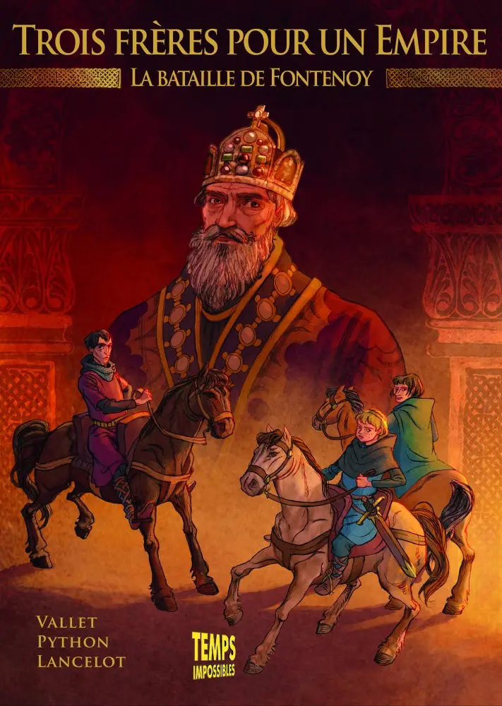 Couverture de l'album Trois frères pour un Empire La Bataille de Fontenoy