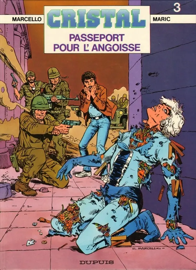 Couverture de l'album Cristal Tome 3 Passeport pour l'angoisse