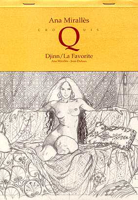 Couverture de l'album Djinn La Favorite - Carnet de croquis