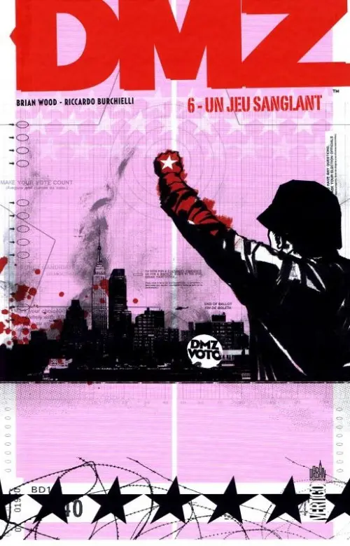Couverture de l'album DMZ Tome 6 Un jeu sanglant