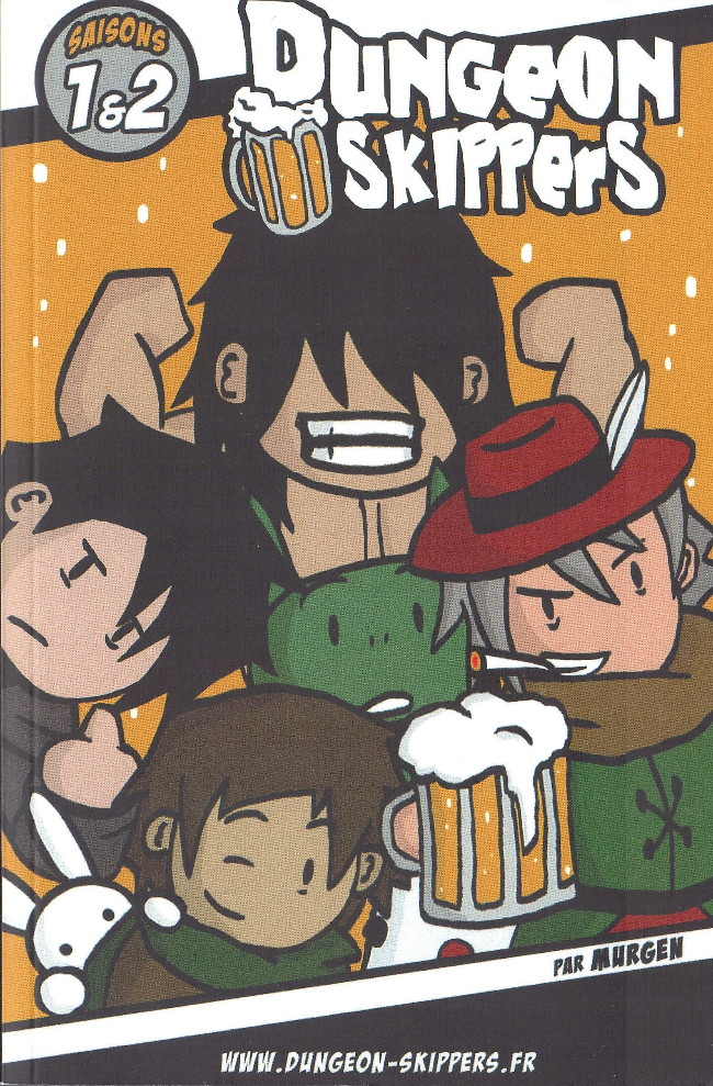 Couverture de l'album Dungeon Skippers Tome 1 Saisons 1 & 2