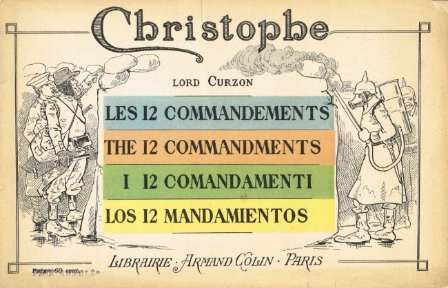 Couverture de l'album Les 12 Commandements de Lord Cuzon