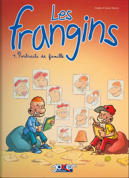 Couverture de l'album Les Frangins Tome 1 Portraits de famille