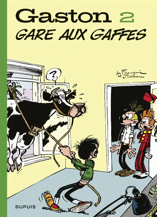 Couverture de l'album Gaston Tome 2 Gare aux gaffes