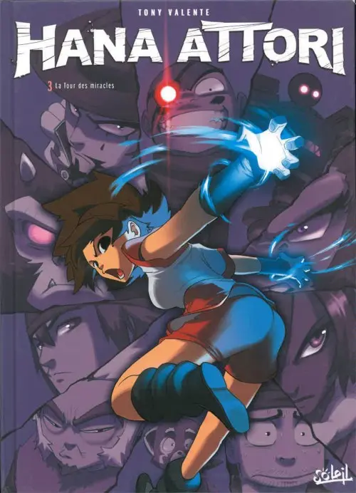 Couverture de l'album Hana Attori Tome 3 La tour des miracles