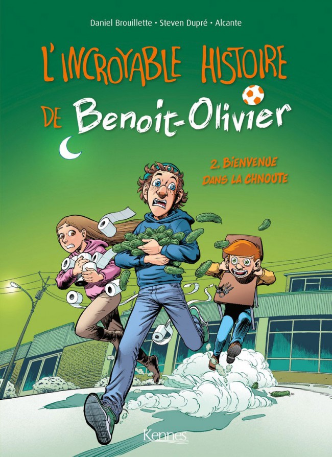 Couverture de l'album L'Incroyable Histoire de Benoit-Olivier Tome 2 Bienvenue dans la chnoute