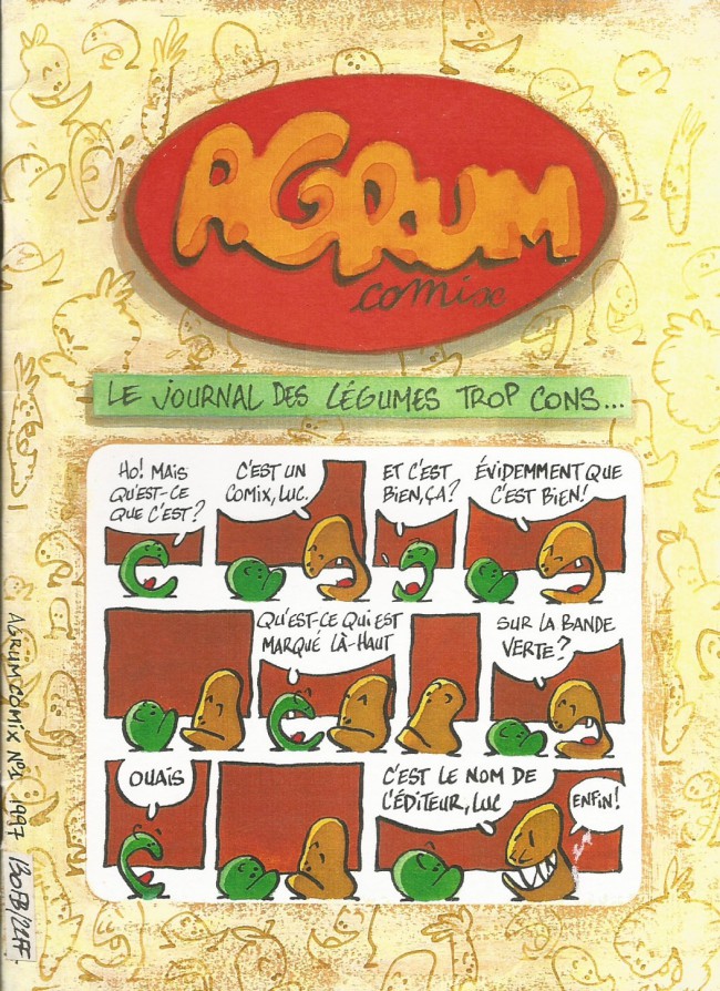 Couverture de l'album Agrum comix Tome 1 Numéro 1