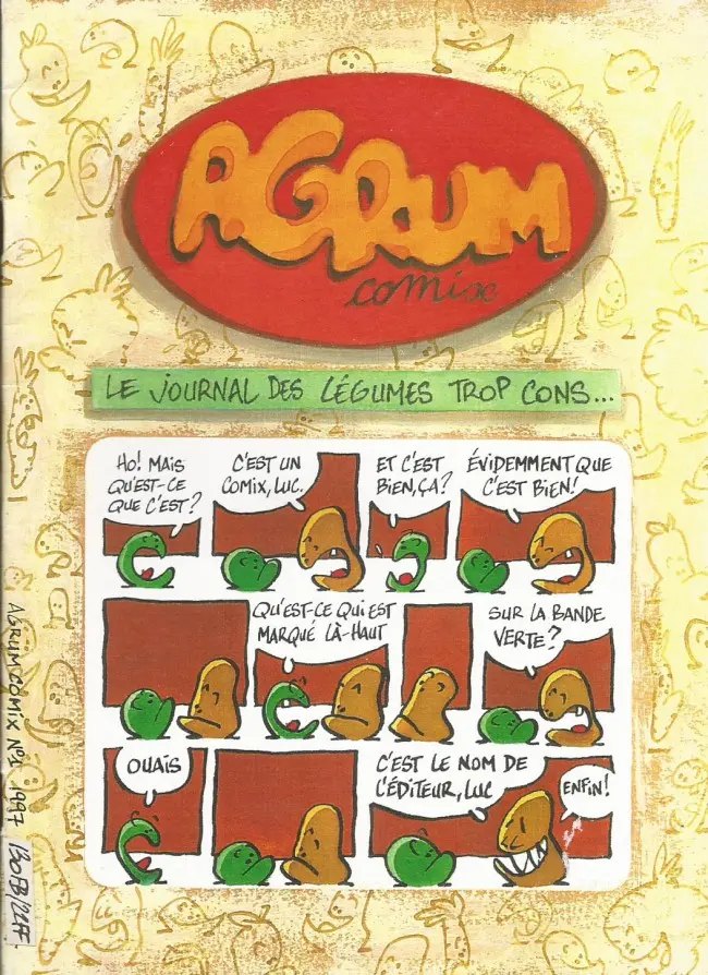 Couverture de l'album Agrum comix Tome 1 Numéro 1