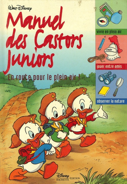 Couverture de l'album Manuel des Castors Juniors 2ème série Tome 1 En route pour le plein air !