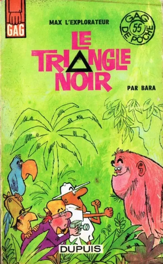 Couverture de l'album Max l'explorateur Tome 4 Le triangle noir