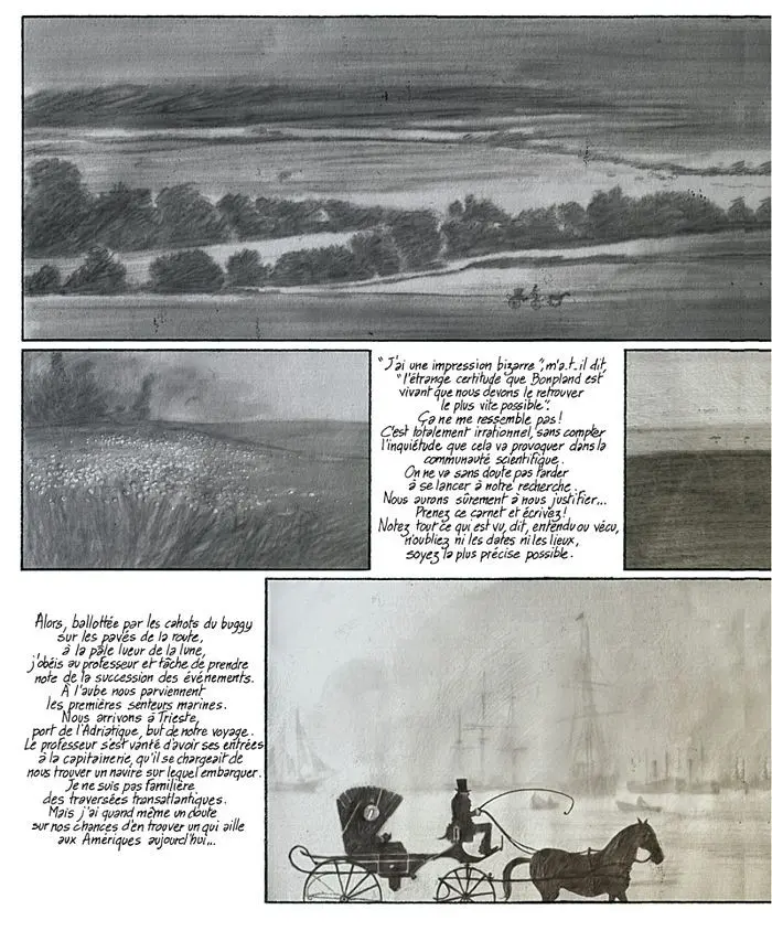 Planche de l'album Le Dernier voyage d'Alexandre de Humboldt Tome 1