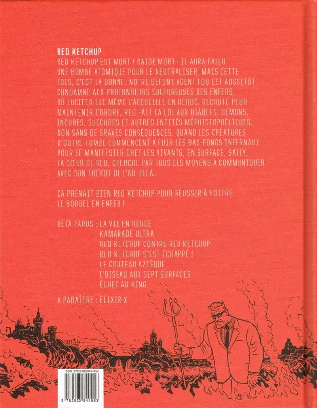 Verso de l'album Red Ketchup Tome 8 Red Ketchup en enfer