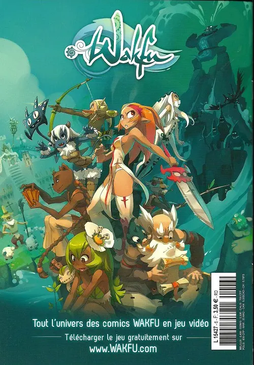 Verso de l'album Remington Tome 6 Le dofus de Calypso 2/4