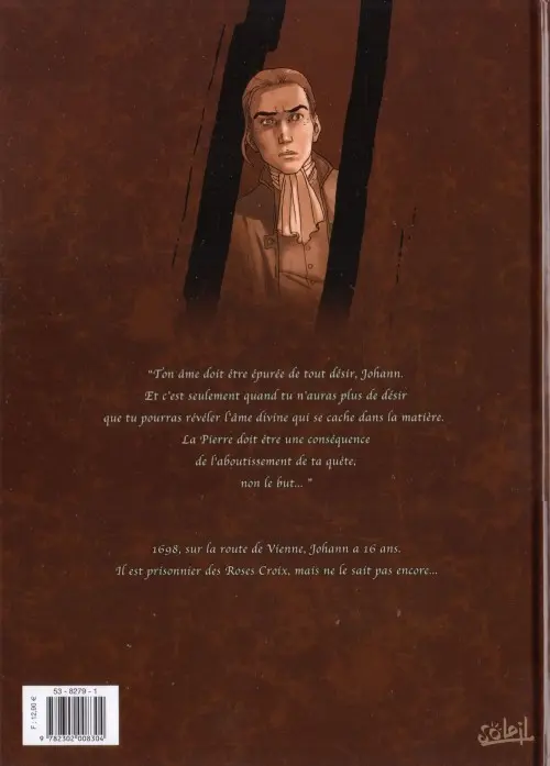 Verso de l'album La Rose et la Croix Tome 3 La Loge de Vienne