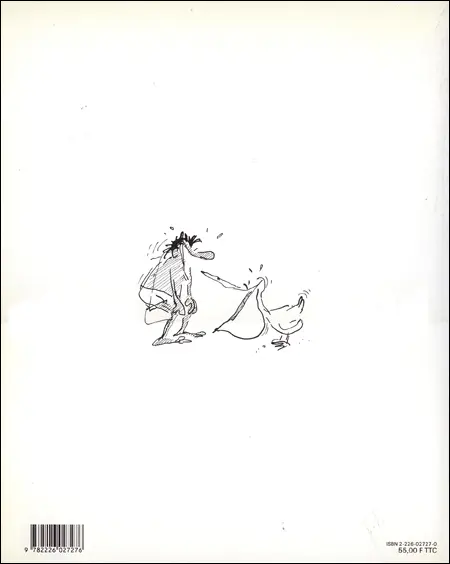 Verso de l'album Saison des amours