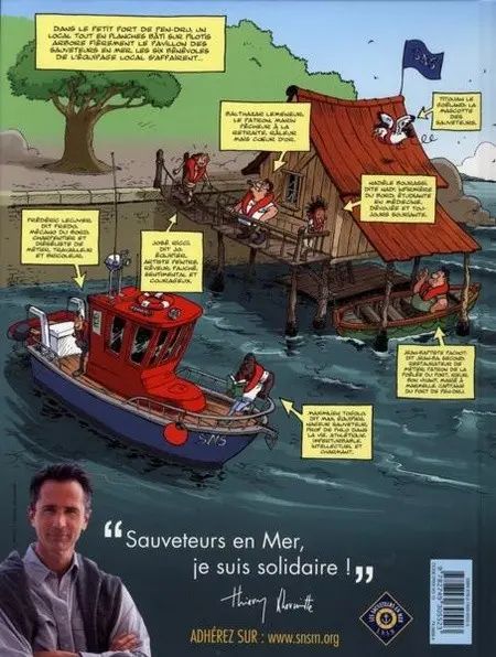 Verso de l'album Les sauveteurs en mer Tome 1 Alertes à Pen Dru