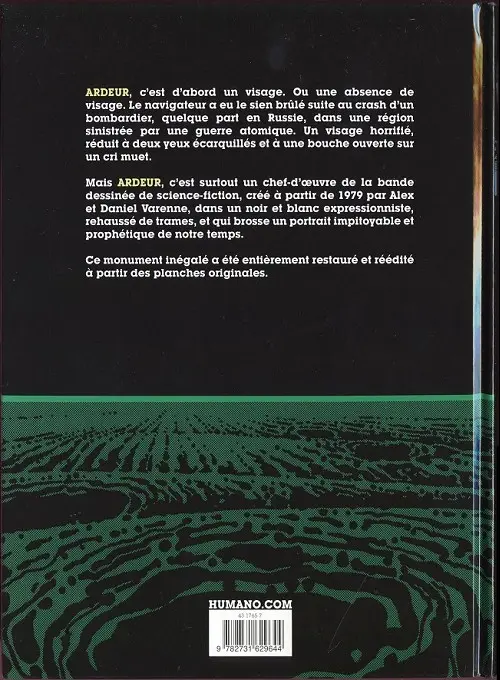 Verso de l'album Ardeur Intégrale