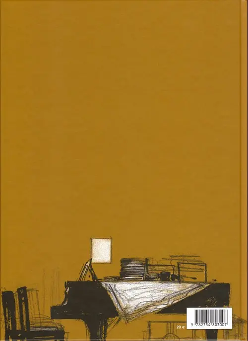 Verso de l'album Un piano
