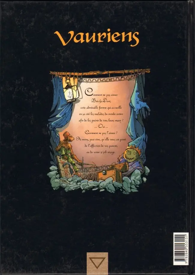 Verso de l'album Vauriens Tome 3 Justine des Dieux