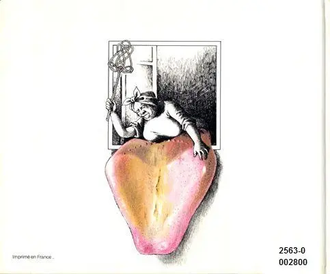 Verso de l'album La Bouffe