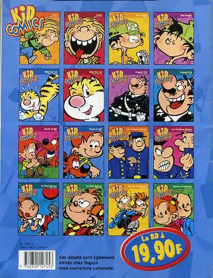 Verso de l'album Billy the Cat Tome 1 Dans la peau d'un chat
