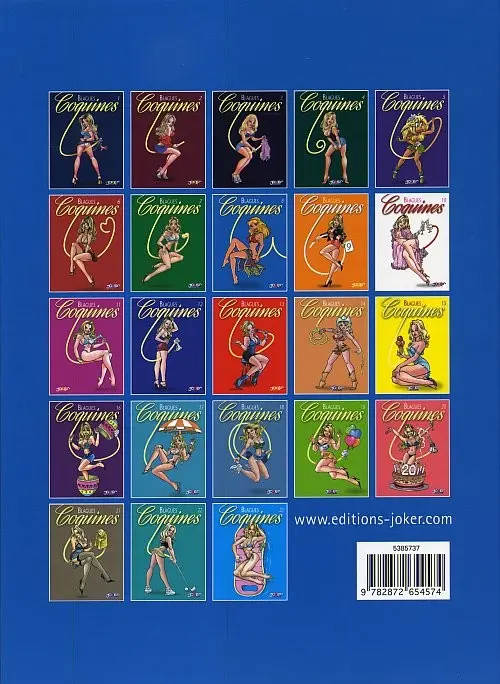Verso de l'album Blagues coquines Tome 8