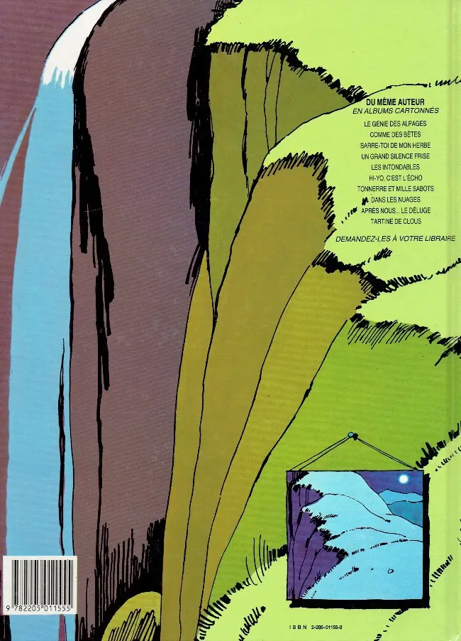 Verso de l'album Le Génie des Alpages Tome 3 Barre-toi de mon herbe