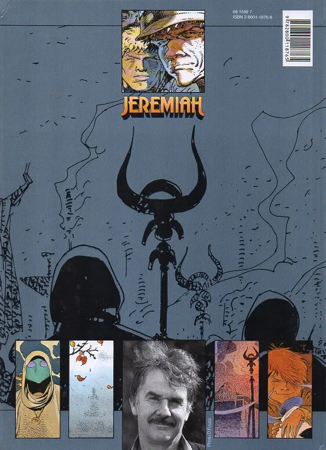 Verso de l'album Jeremiah Tome 6 La secte