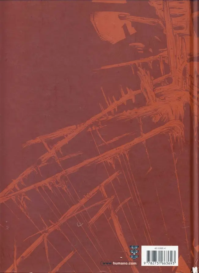 Verso de l'album Sanctuaire Tome 3 Môth