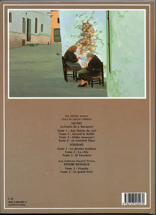 Verso de l'album Soledad Tome 3 El forastero