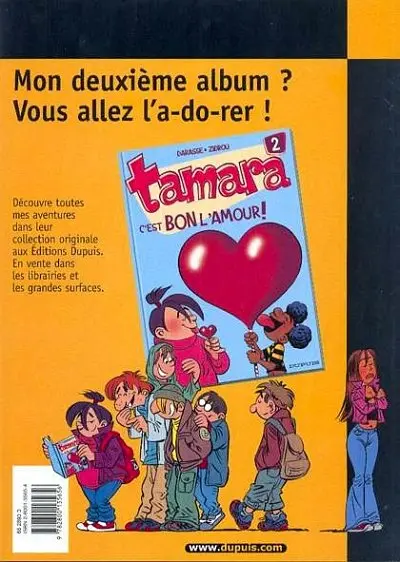 Verso de l'album Tamara Tome 1 Combien ?!