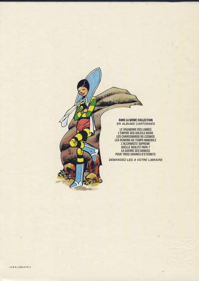 Verso de l'album Le Vagabond des Limbes Tome 2 L'empire des soleils noirs