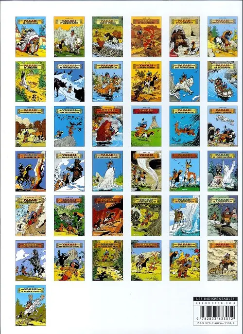 Verso de l'album Yakari Tome 1 Yakari et Grand Aigle
