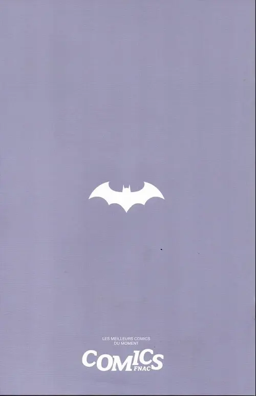 Verso de l'album Batman La Cour des Hiboux - Épisode 1