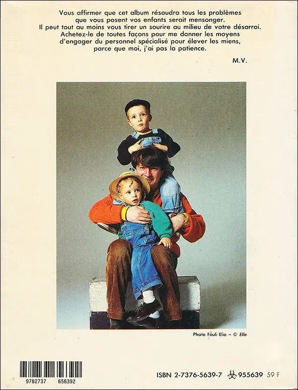 Verso de l'album Bêtes, sales et mal élevés
