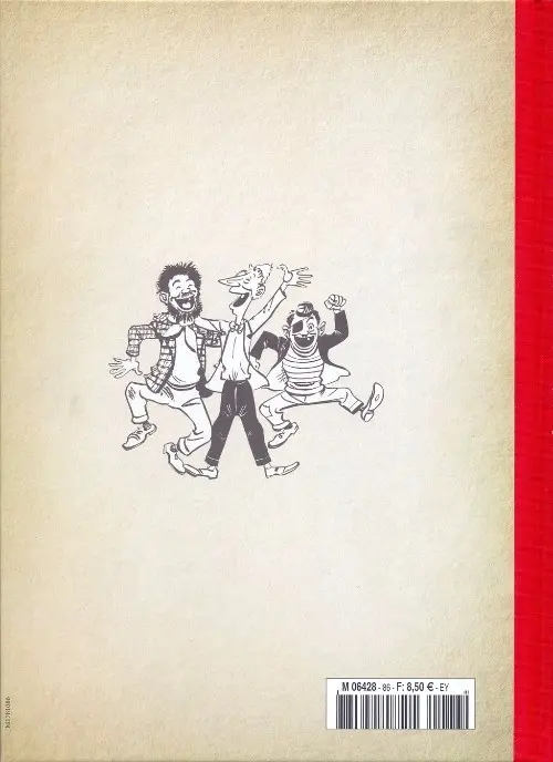 Verso de l'album Les Pieds Nickelés - La collection Tome 87 Les Pieds Nickelés en Amérique