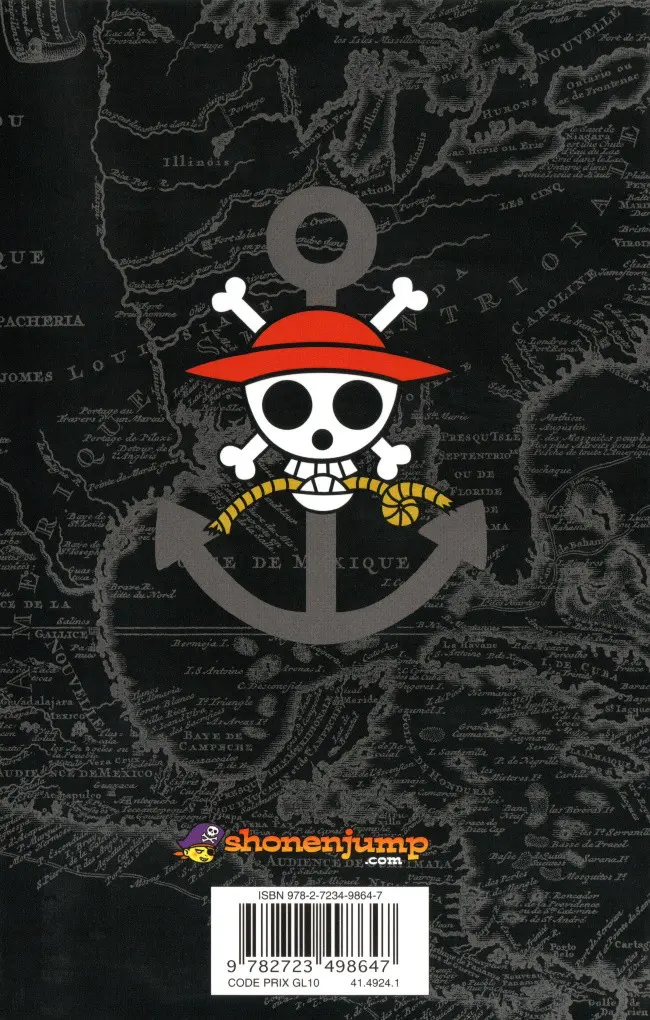 Verso de l'album One Piece Tome 36 Justice N°9