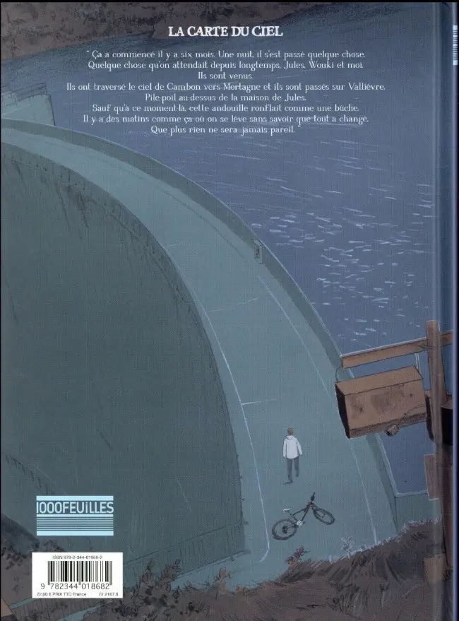 Verso de l'album La Carte du ciel