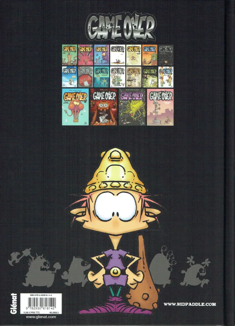 Verso de l'album Game over Tome 7 Only for your eyes