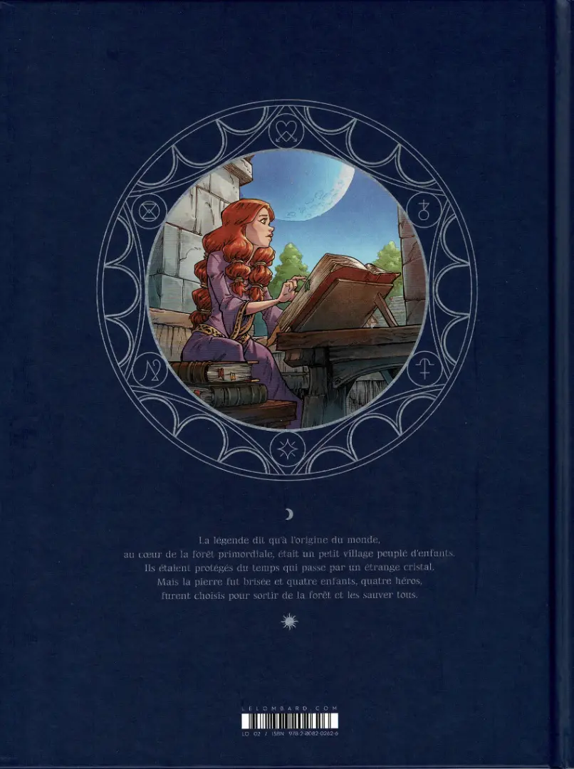 Verso de l'album La forêt du temps 1 Les enfants de la pierre