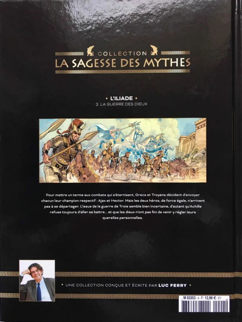 Verso de l'album L'Iliade Tome 2 La guerre des dieux