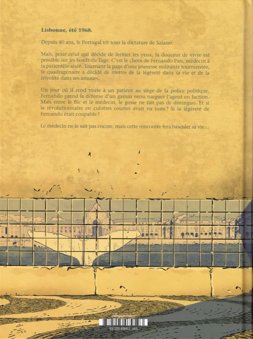 Verso de l'album Sur un air de Fado