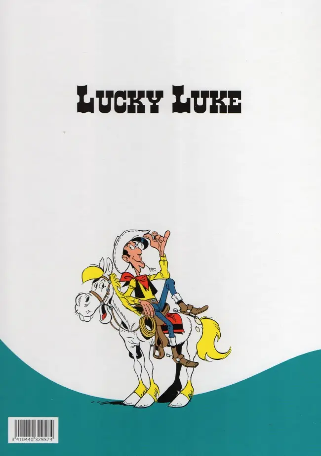 Verso de l'album Lucky Luke Tome 23 Les Dalton courent toujours