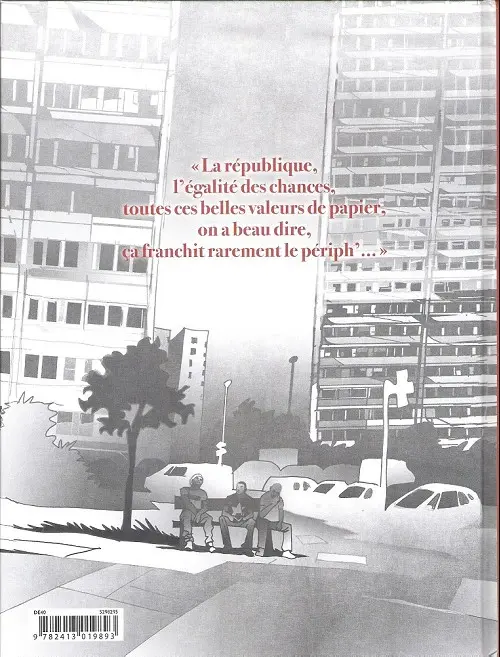 Verso de l'album La part du ghetto